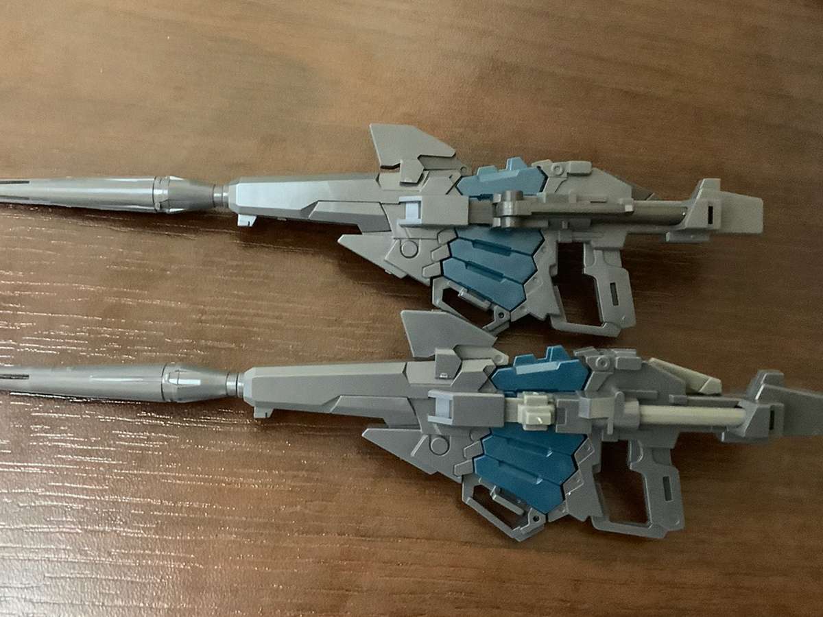 MGEX フルアーマー バンシィ・ノルン 改造ガンプラ（蒼獅子