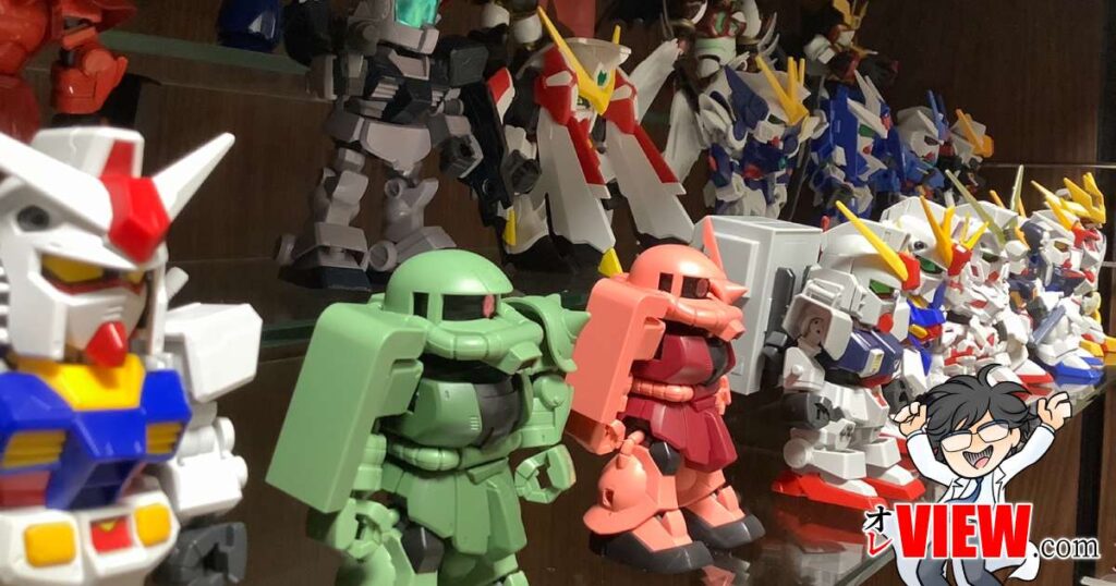 SDCSフリーダム＋ウイングゼロEW＋ガンダム＆シャアザクセット＋